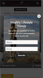 Mobile Screenshot of healthylifestyletrends.com